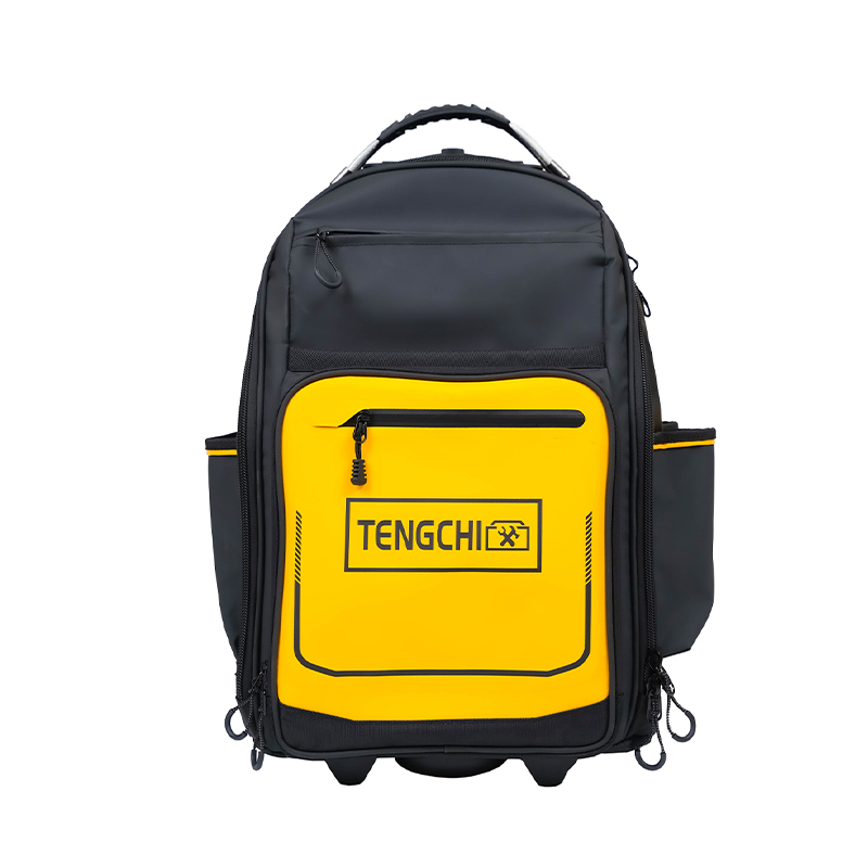 Mochila impermeable para herramientas con carrito con fondo de plástico
