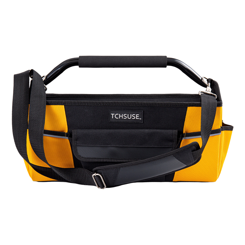 Bolsa de herramientas plegable para tubos de acero de 18 pulgadas 600D