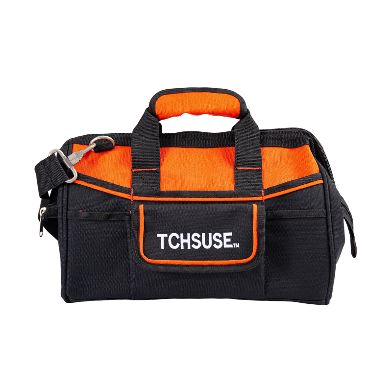 Bolsa de herramientas con parte superior abierta de tela Oxford 600D de 13 pulgadas